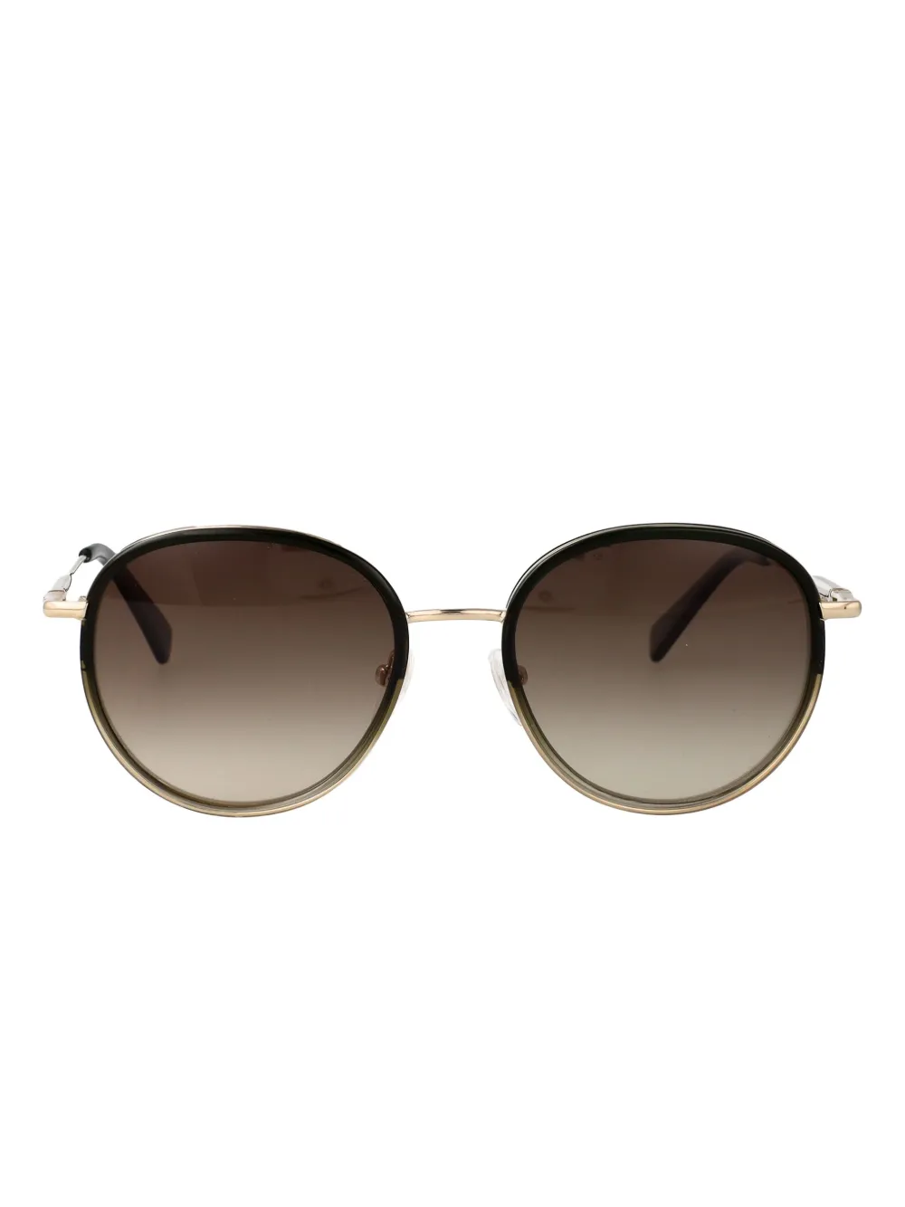 Longchamp round-frame sunglasses | Gold | Image 1