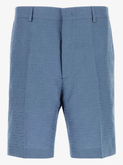 FENDI Shorts mit Leinenanteil