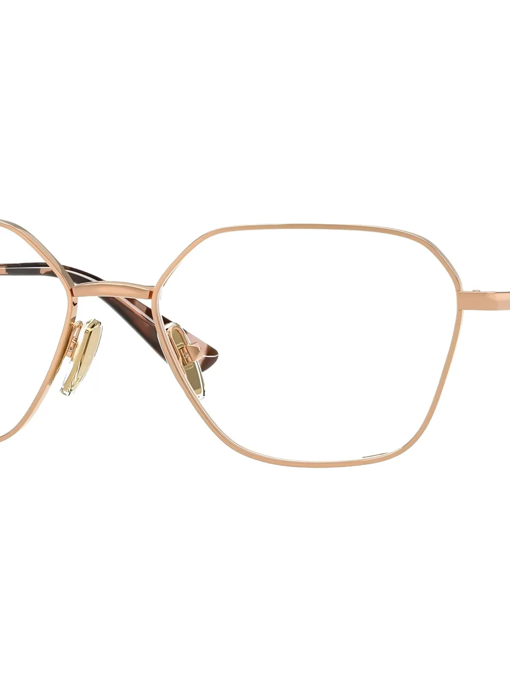  Vogue Eyewear Geometric-frame Glasses - Gold 