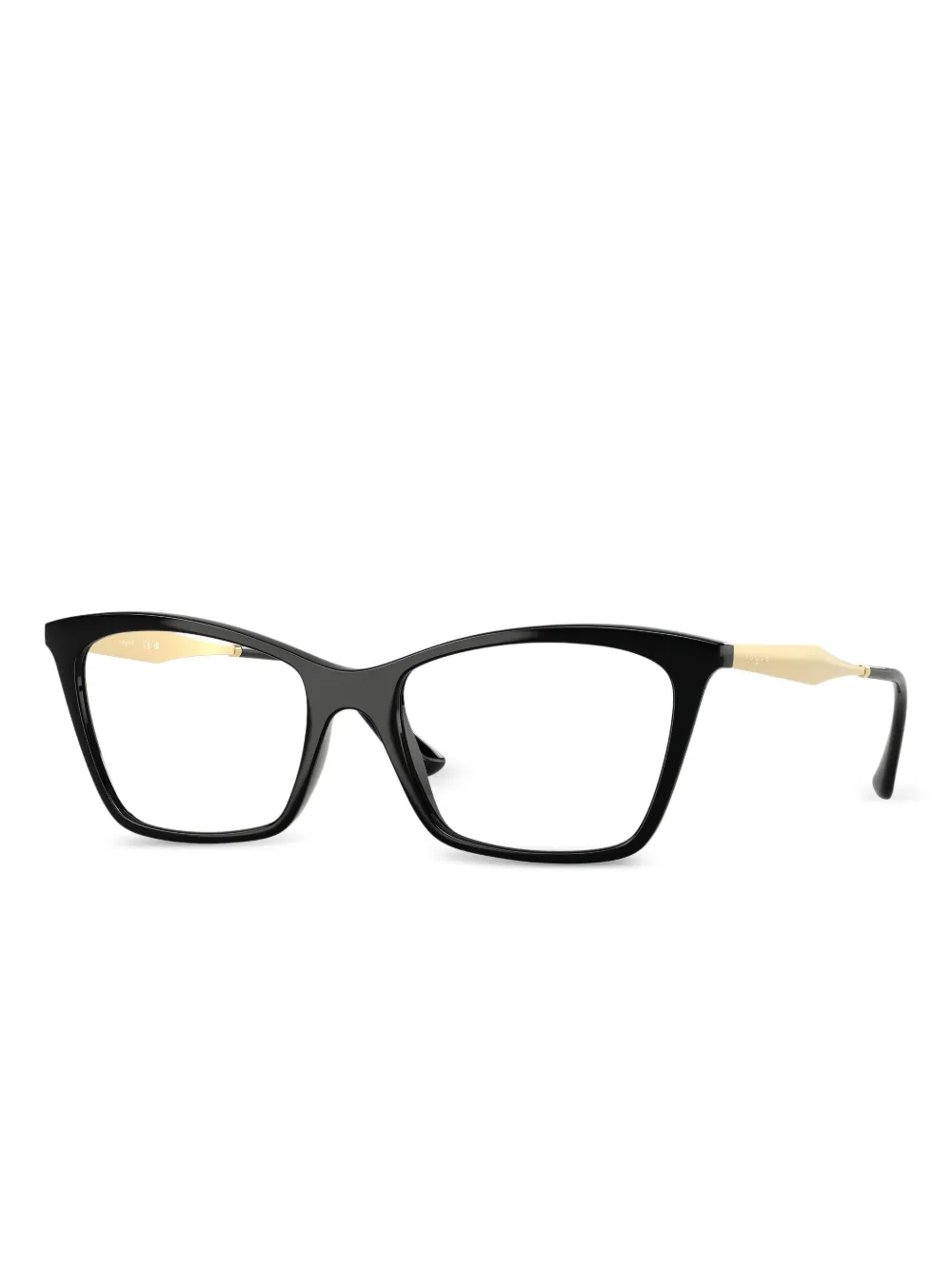 Vogue Eyewear two-tone cat-eye glasses - Nero