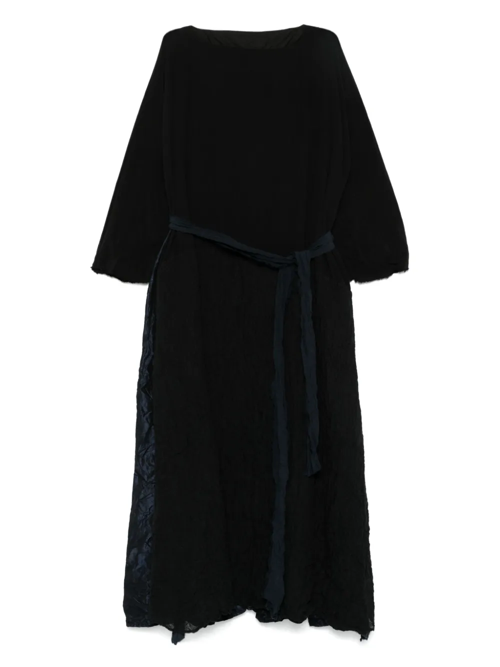 Daniela Gregis textured belted dress | Blue | Image 1