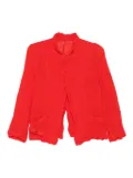 Daniela Gregis textured button-front jacket