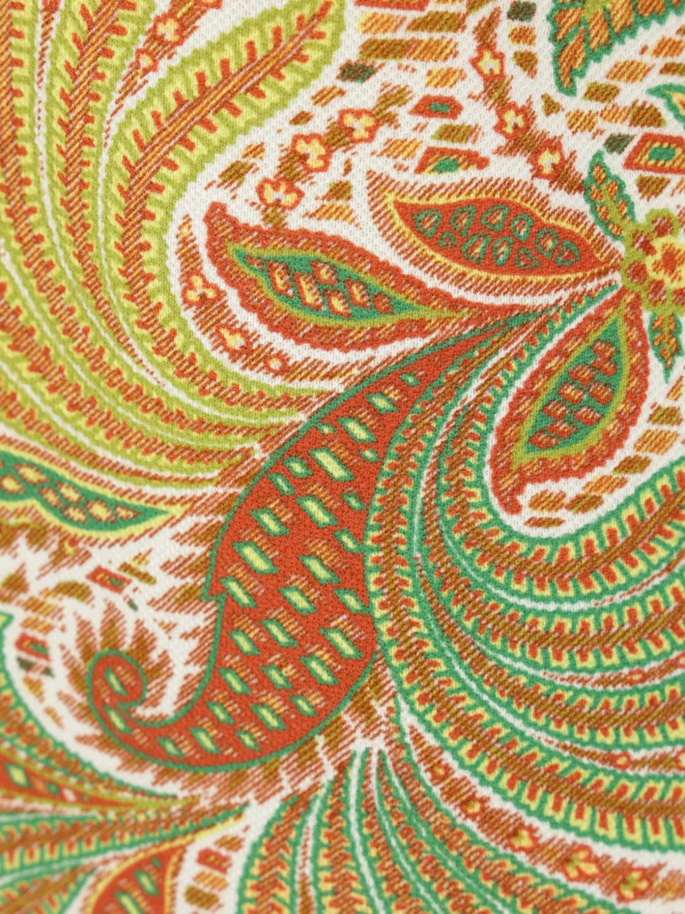 ETRO Poloshirt met paisley-print Groen