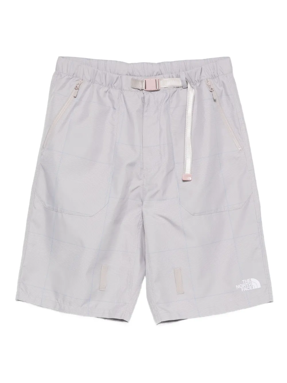 The North Face checked zip-pocket shorts | Grey | Image 1