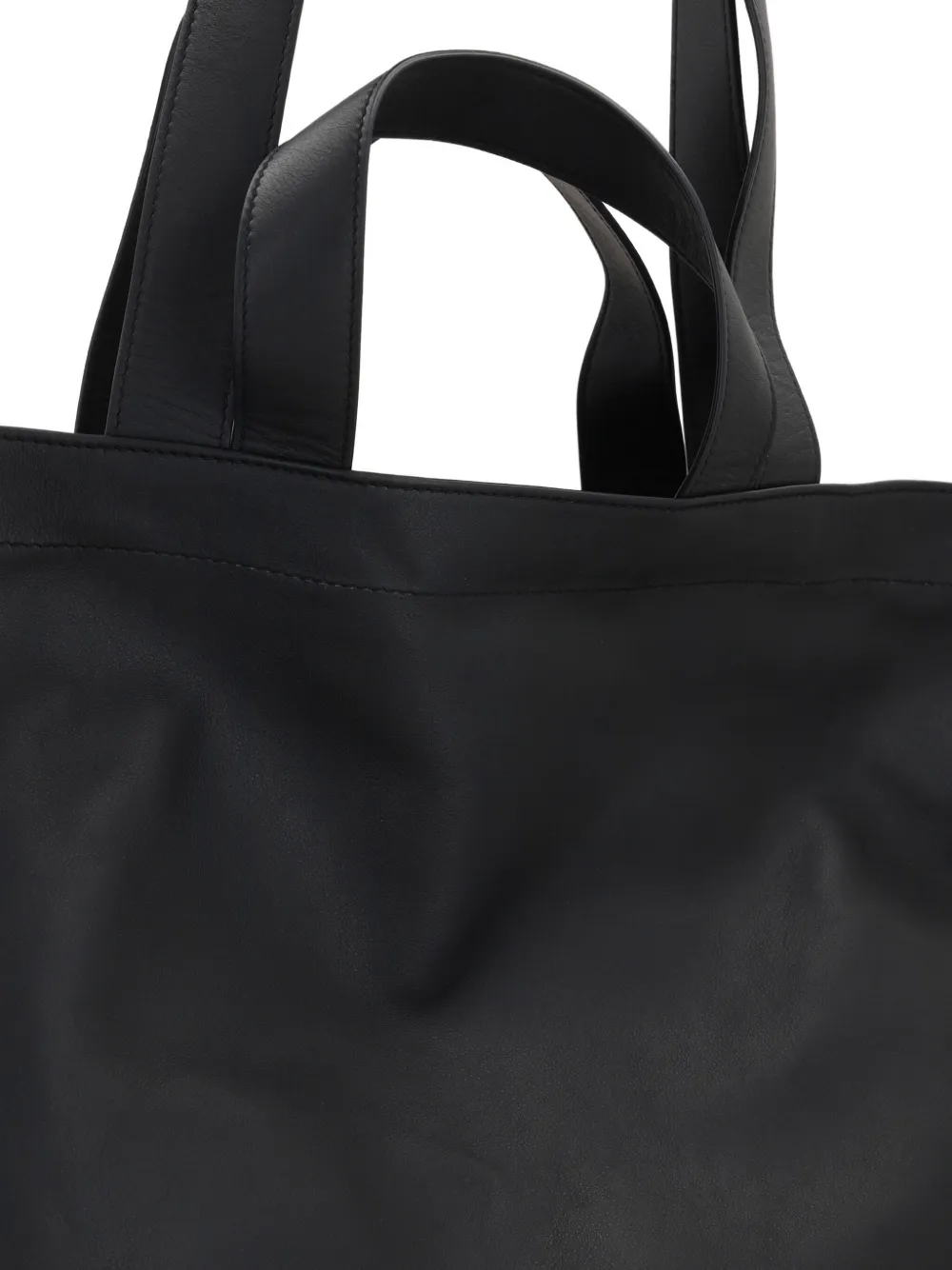 Marsèll Sporta leren shopper Zwart