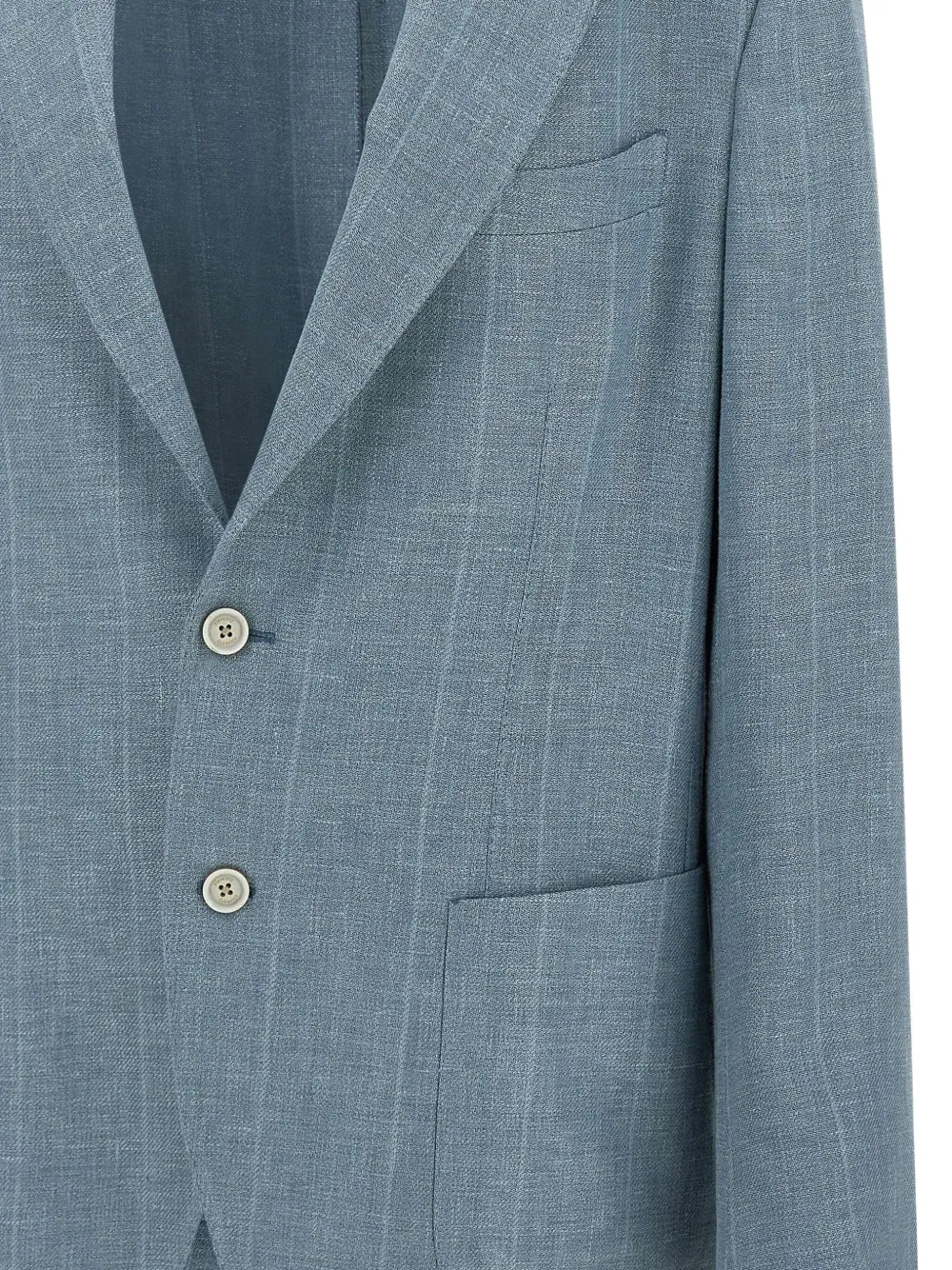 Eleventy Blazer met krijtstreep Blauw