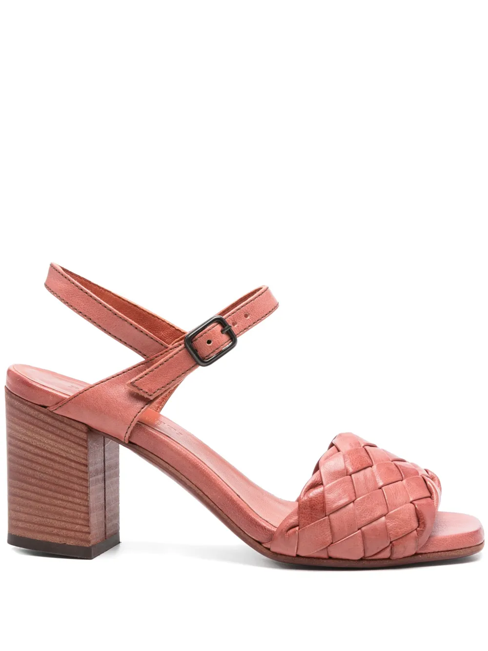 Pantanetti 80mm leather sandals Brown