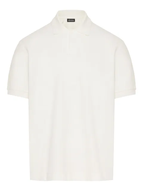 Zegna cotton polo shirt
