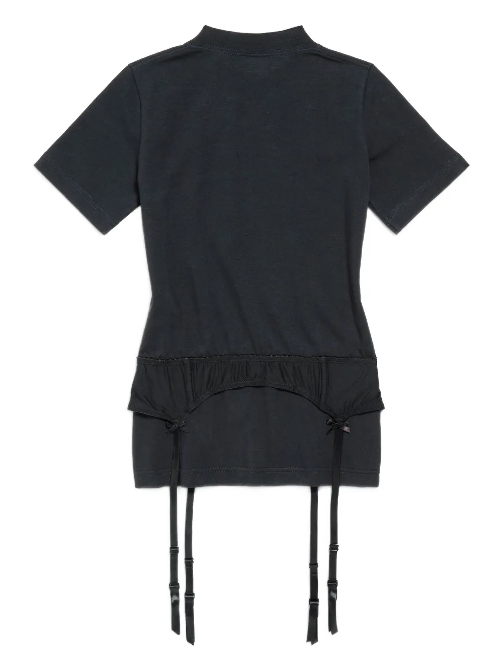 Balenciaga Top met afwerking van kant Zwart