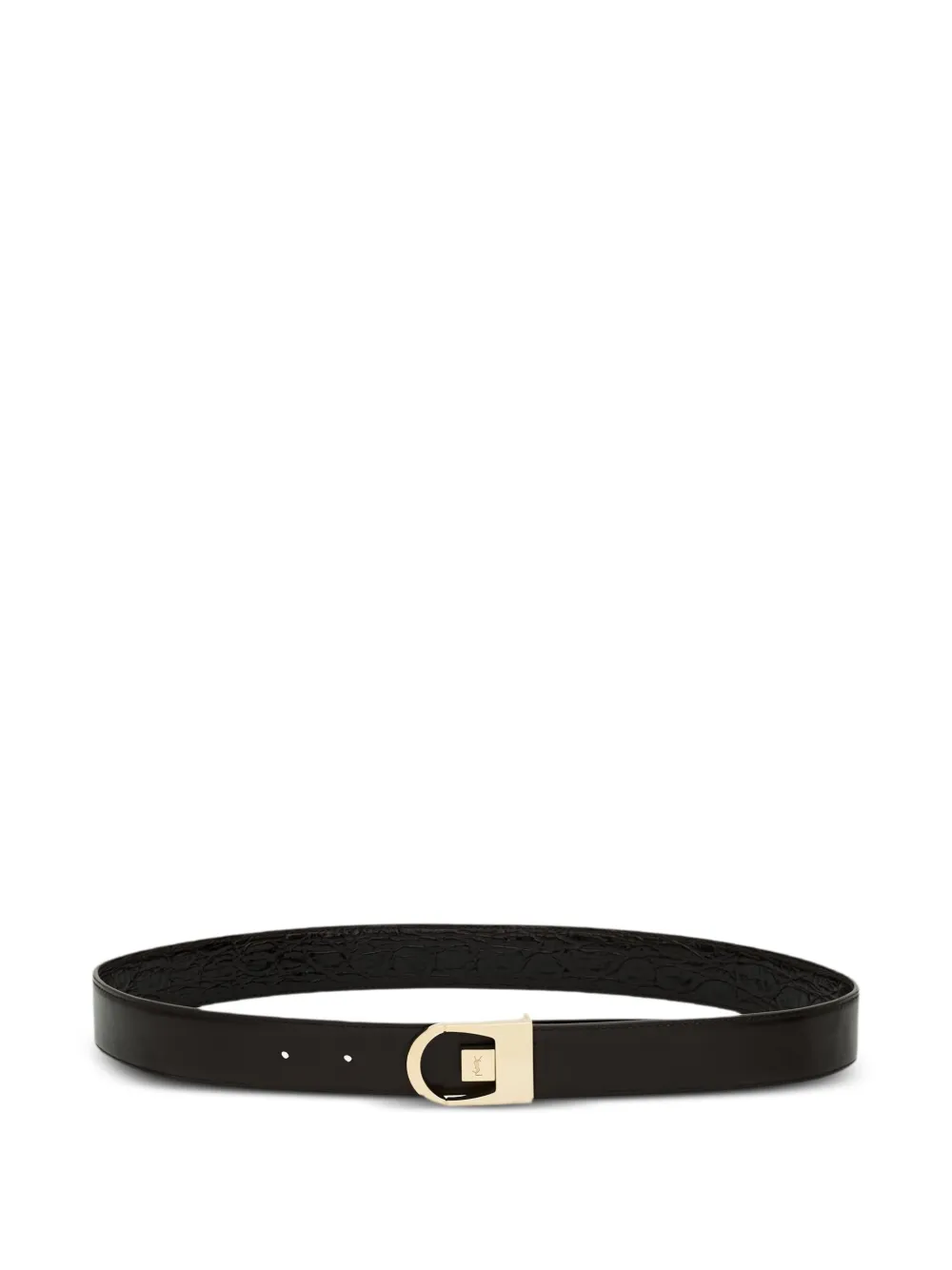 Saint Laurent reversible leather belt | Black | Image 1