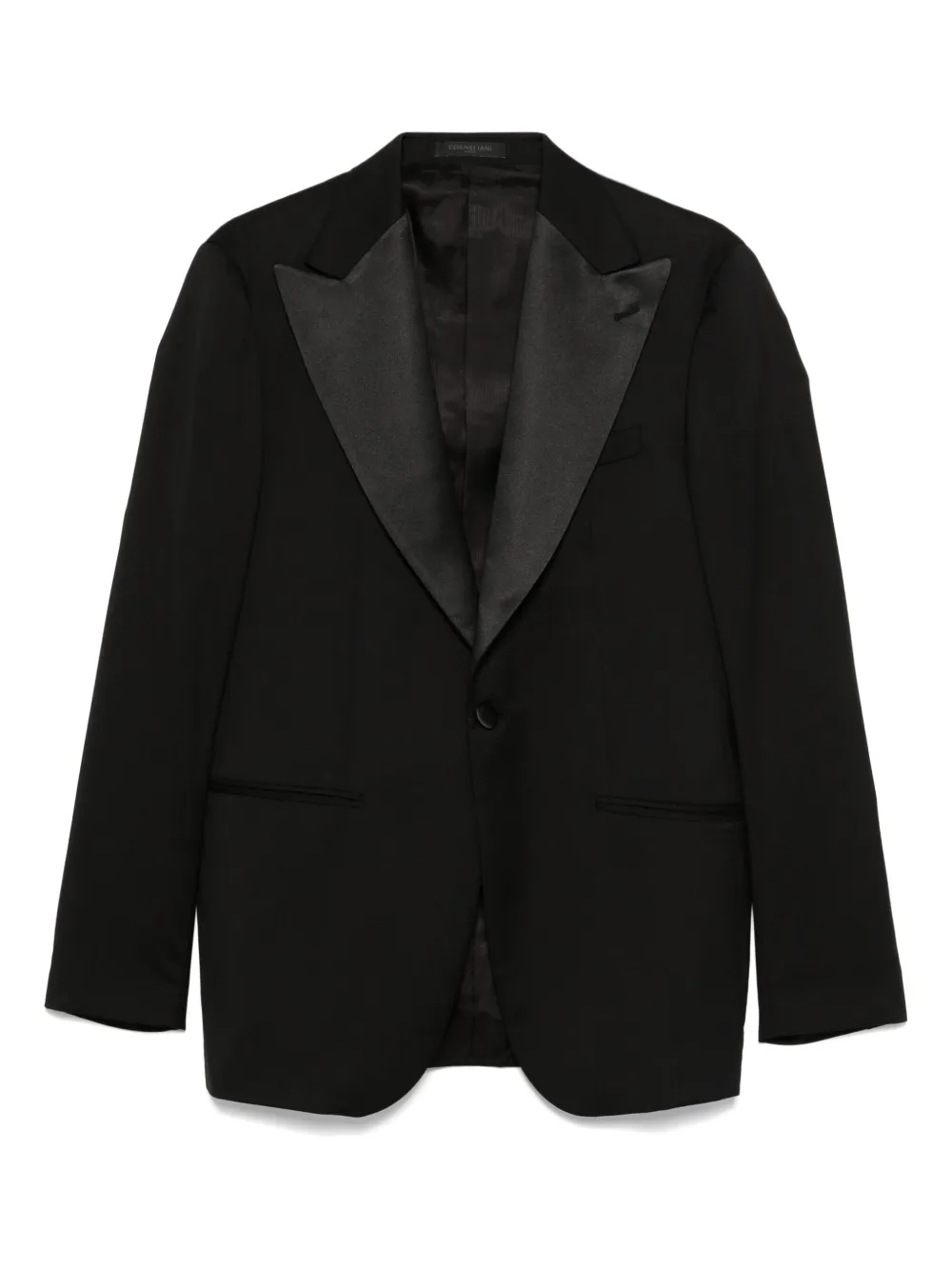 Corneliani traje de lana con botones | negro | Image 1