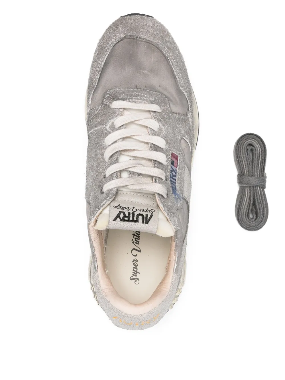 Autry suede-leather sneakers Grey