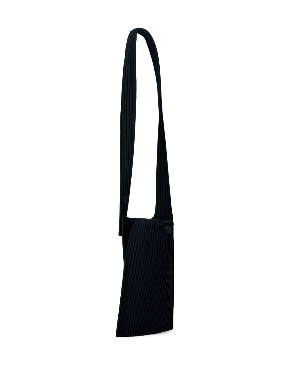 Homme Plissé Issey Miyake pleated cross body bag Zwart