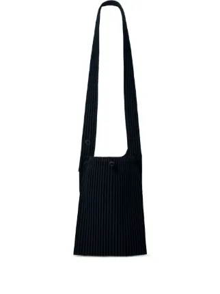 Homme Plissé Issey Miyake プリーツ ショルダーバッグ | ブラック