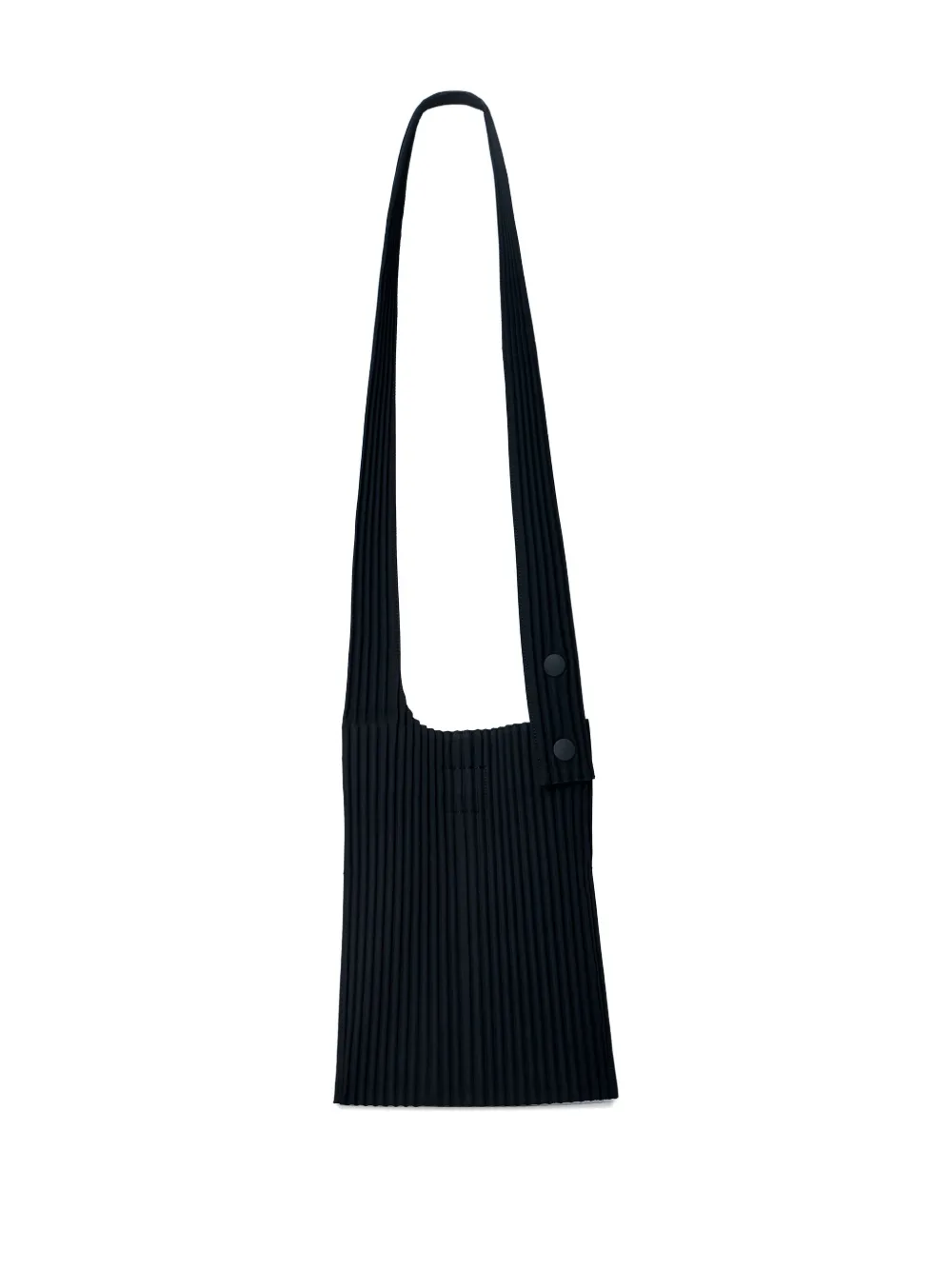 Homme Plissé Issey Miyake pleated cross body bag Zwart