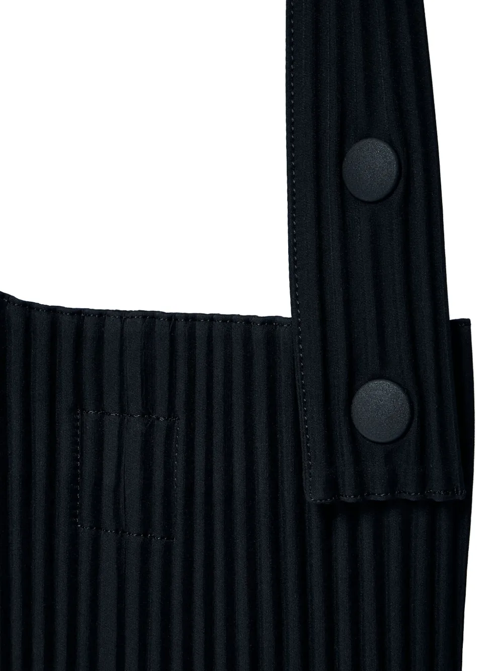 Homme Plissé Issey Miyake pleated cross body bag Zwart