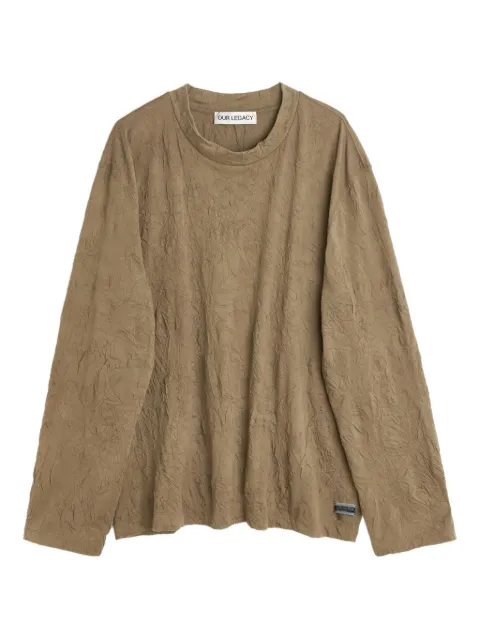 OUR LEGACY crew-neck long-sleeved T-shirt