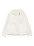 The North Face hooded zip-up windbreaker jacket - Neutrals