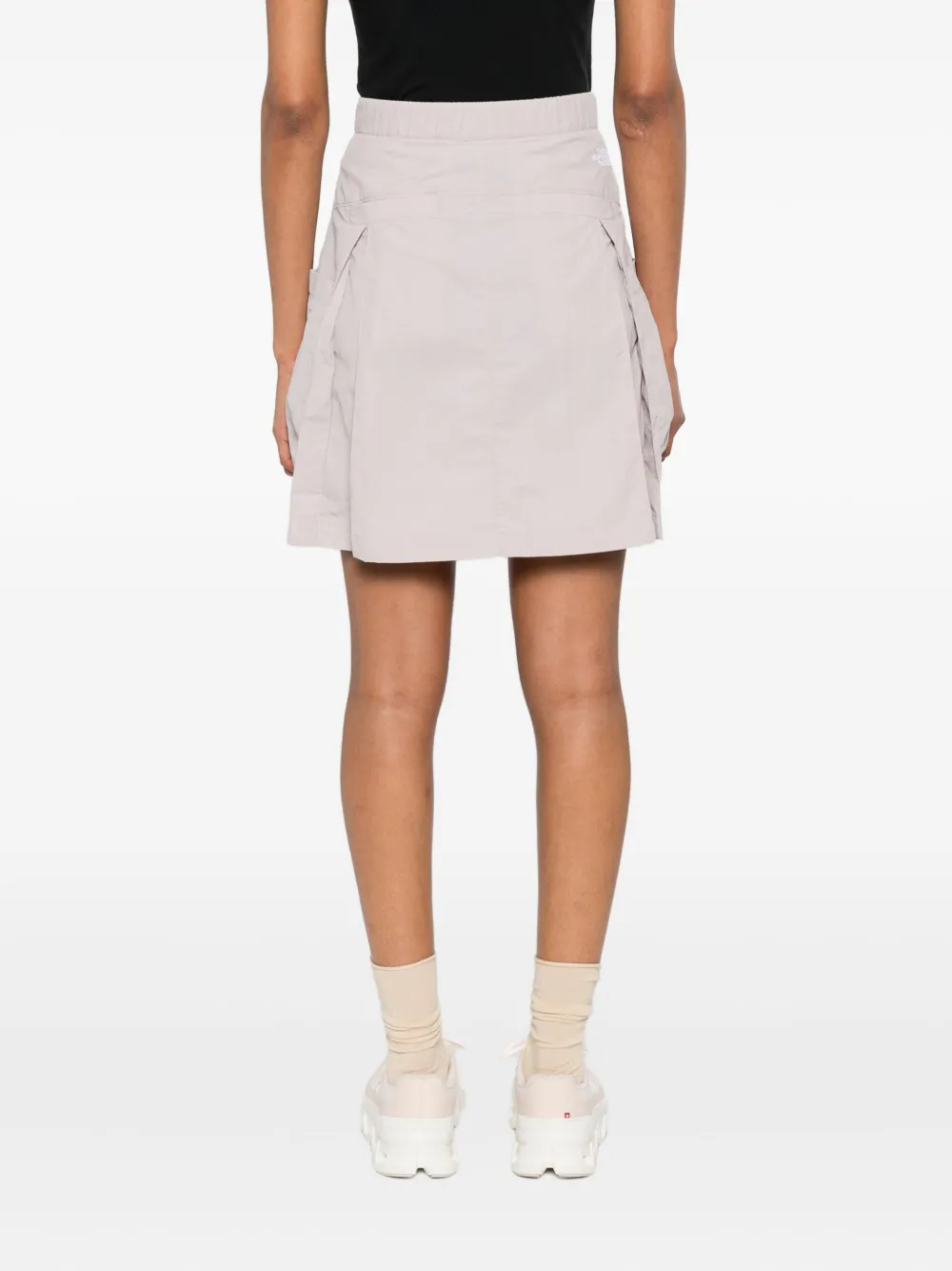 The North Face belted cargo mini skirt Grijs