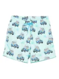 MC2 Saint Barth car-print swim shorts - Green