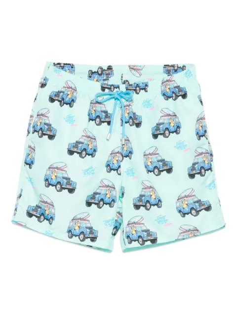 MC2 Saint Barth car-print swim shorts