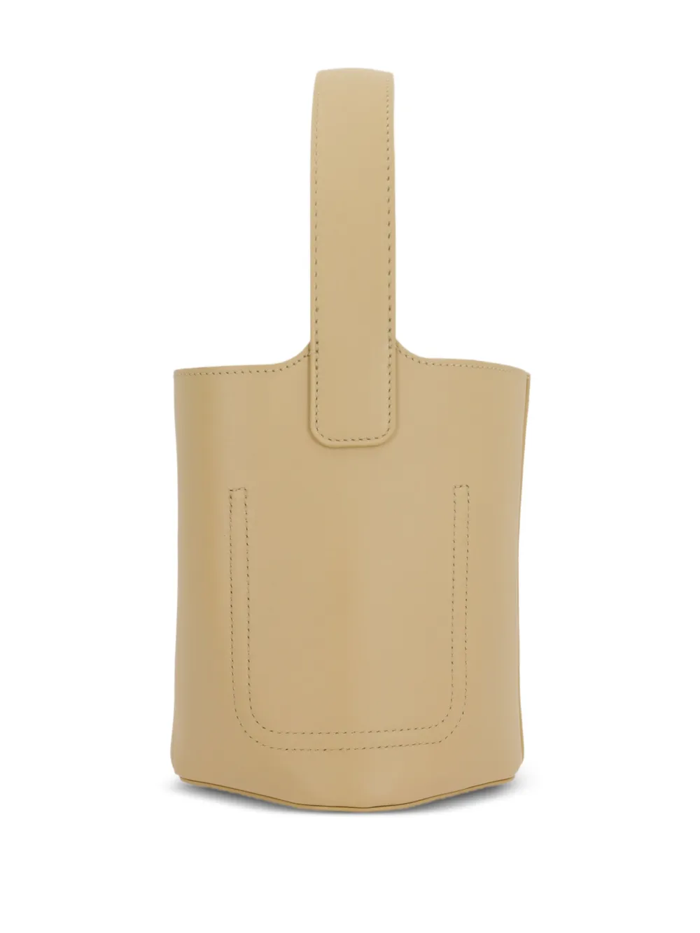 LOEWE Pebble mini bucket-tas Beige