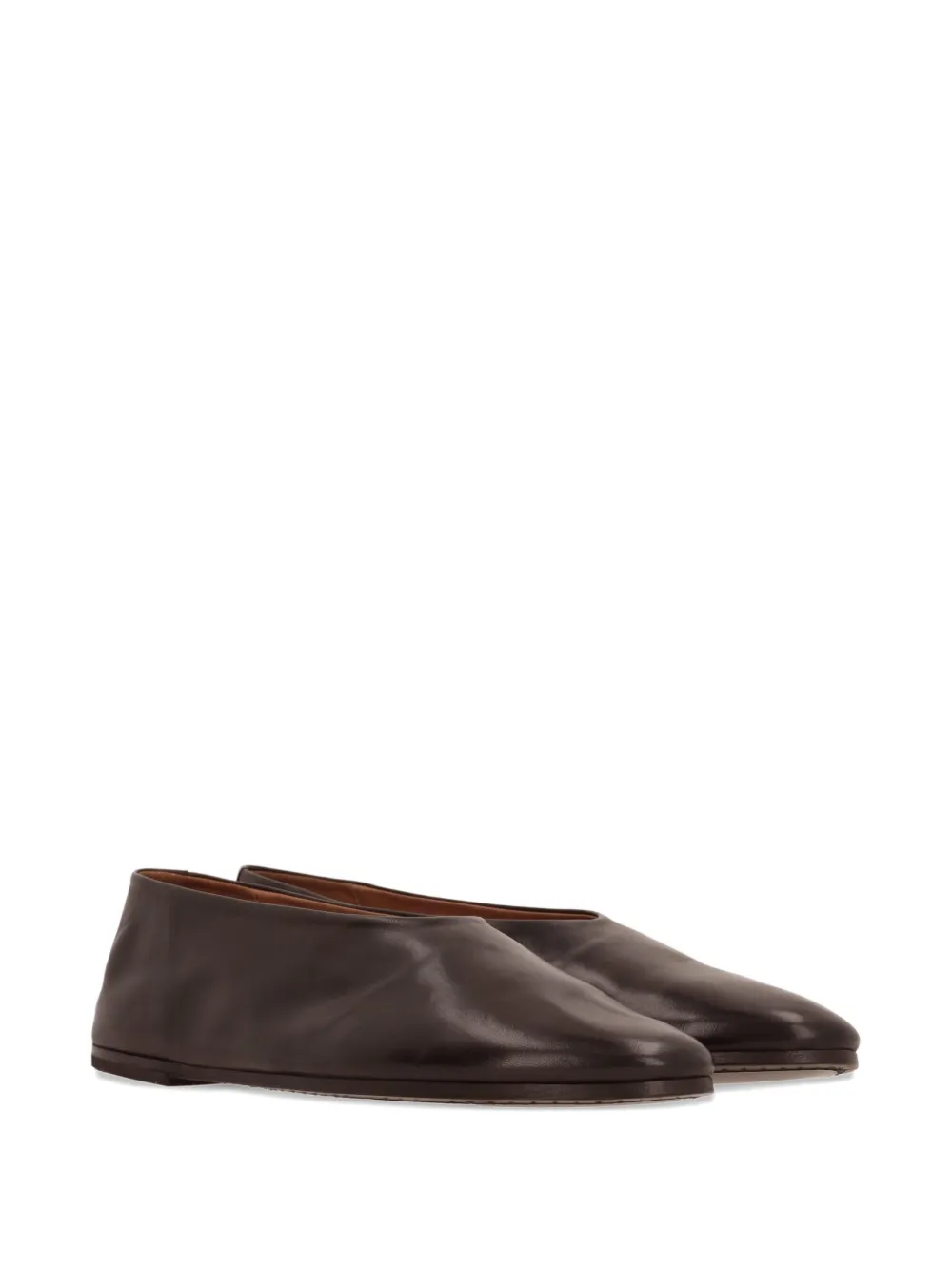 Marsèll leather ballet flats | Brown | Image 1