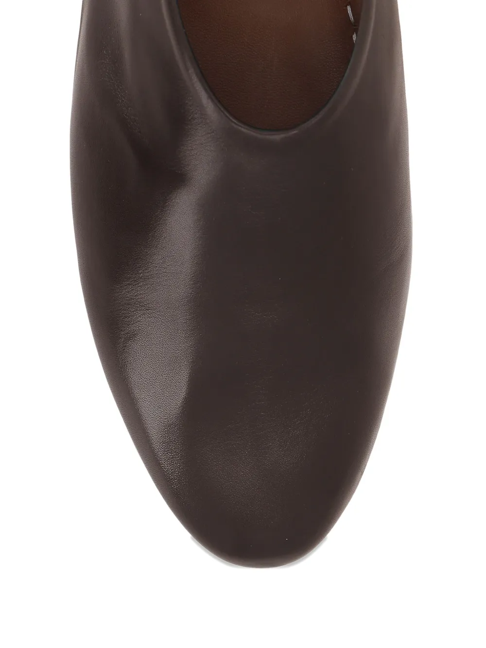 Marsèll leather ballet flats Brown