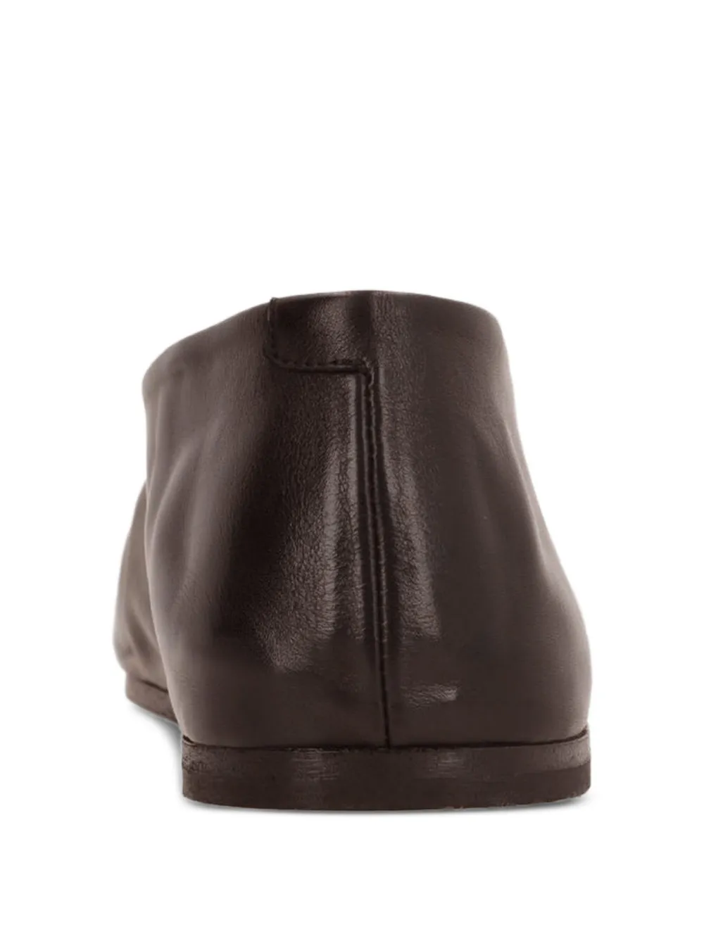 Marsèll leather ballet flats Brown