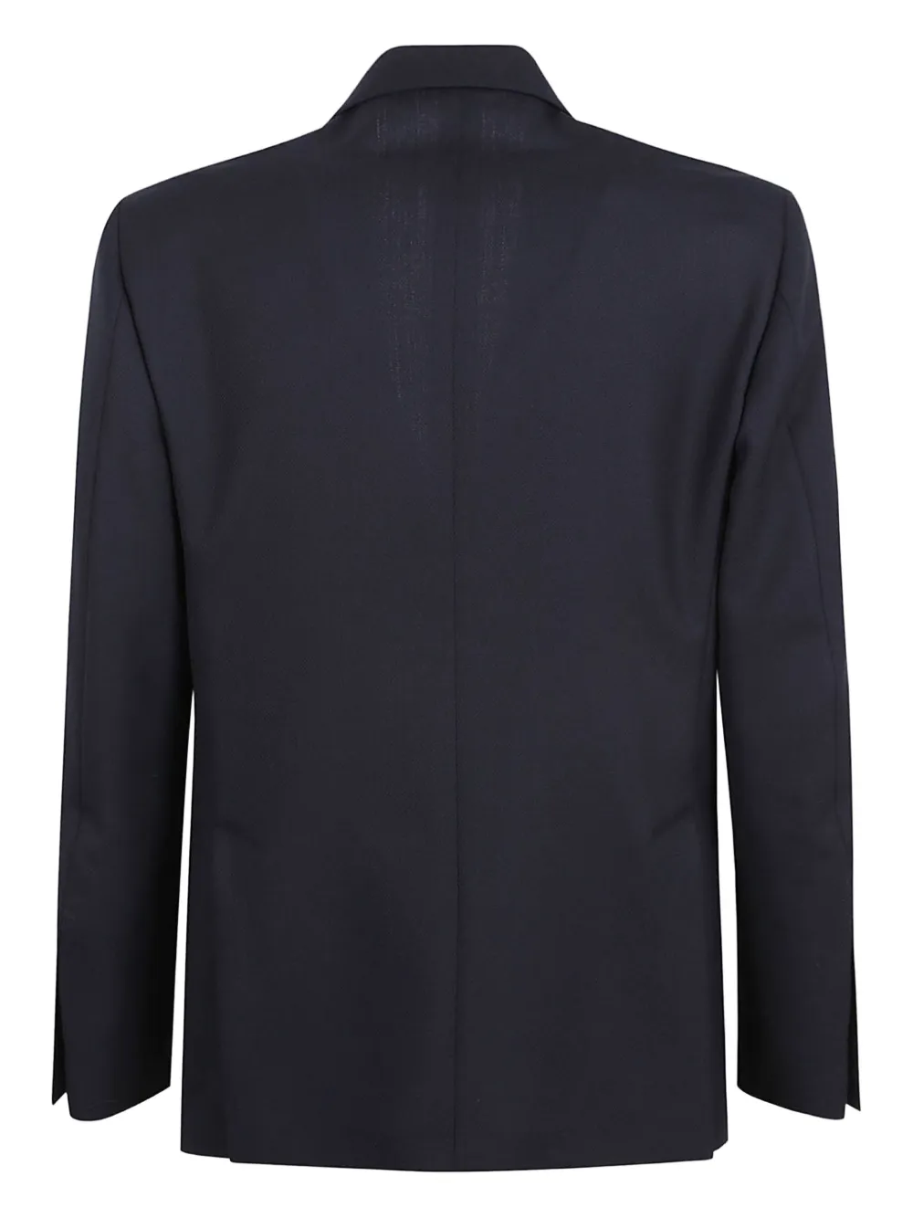 Lardini Wollen blazer met bloemclip-detail Blauw