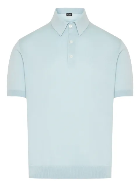 Zegna cotton polo shirt