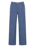 Barba button-fastening trousers - Blue