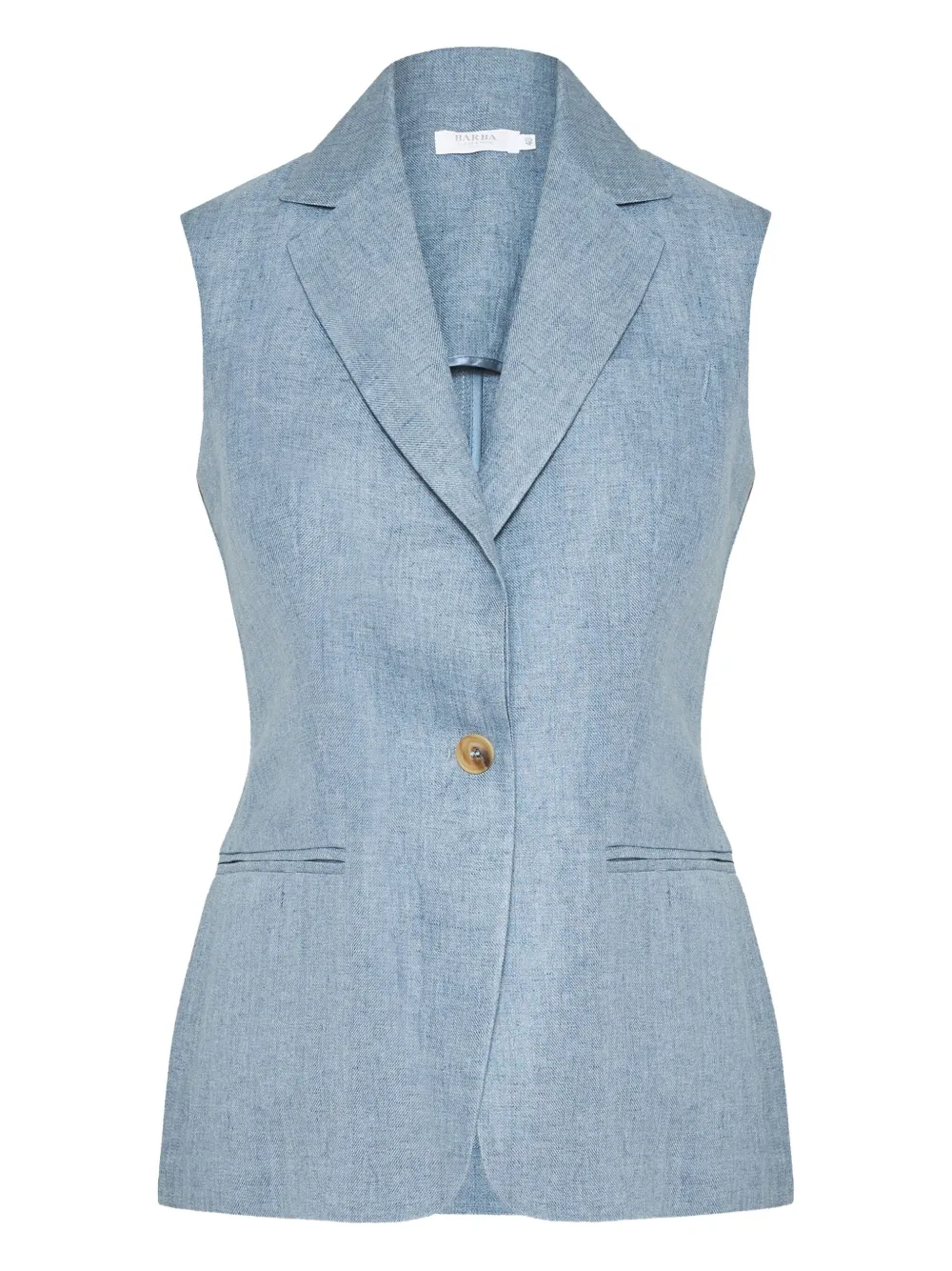 sleeveless blazer