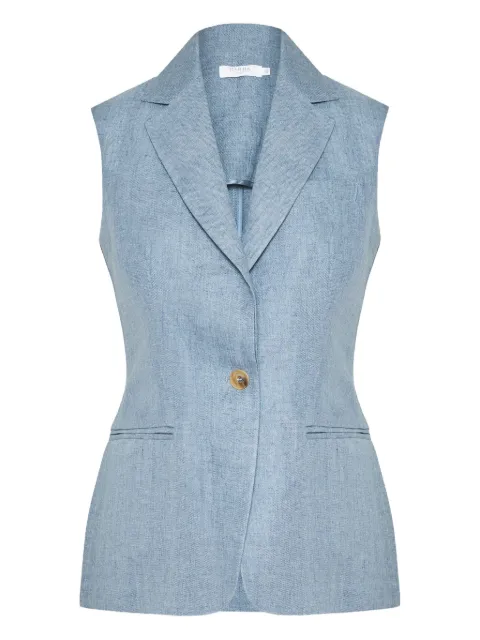 Barba sleeveless blazer