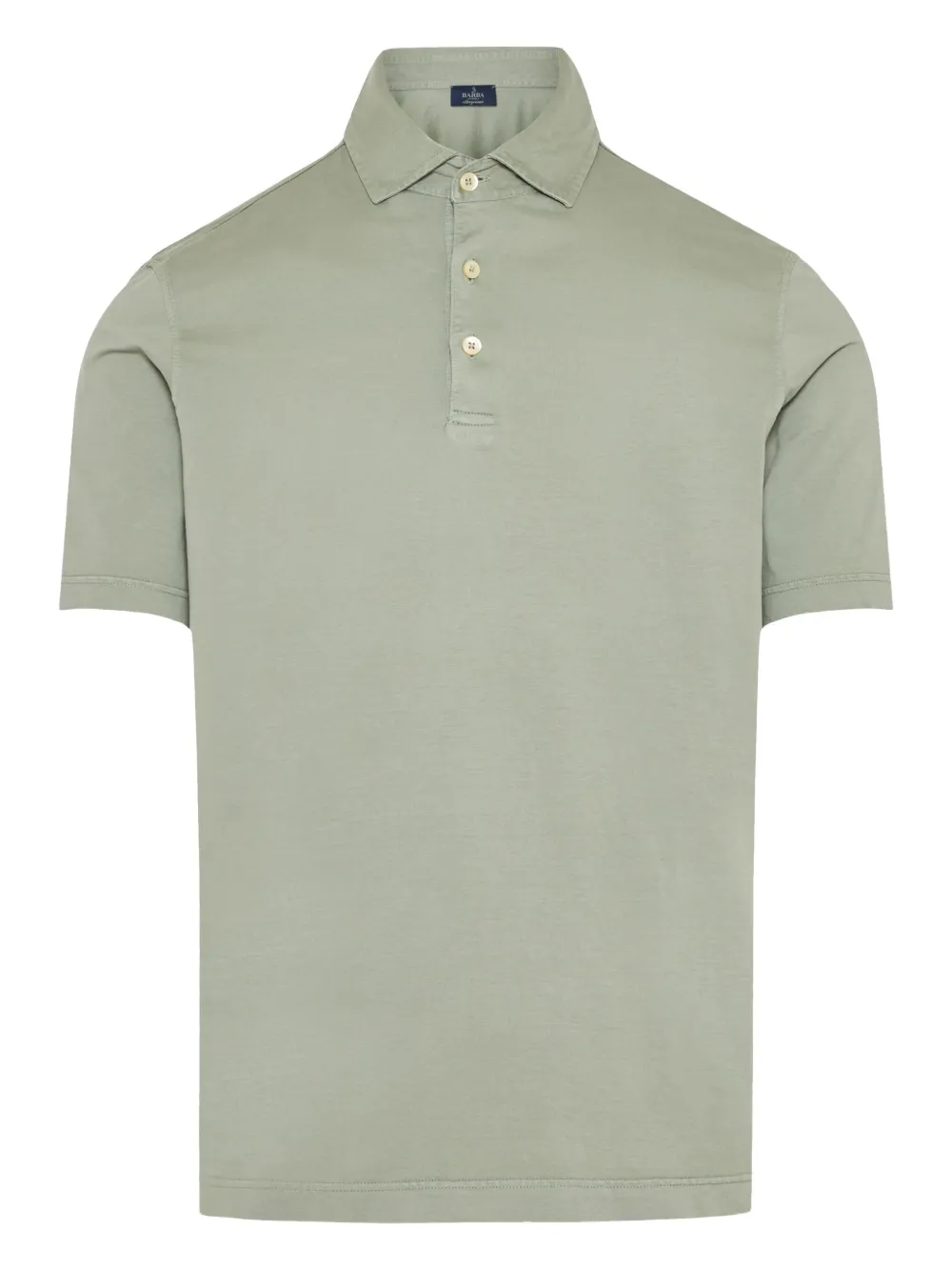 Barba cotton polo shirt - グリーン Barba cotton polo shirt - グリーン