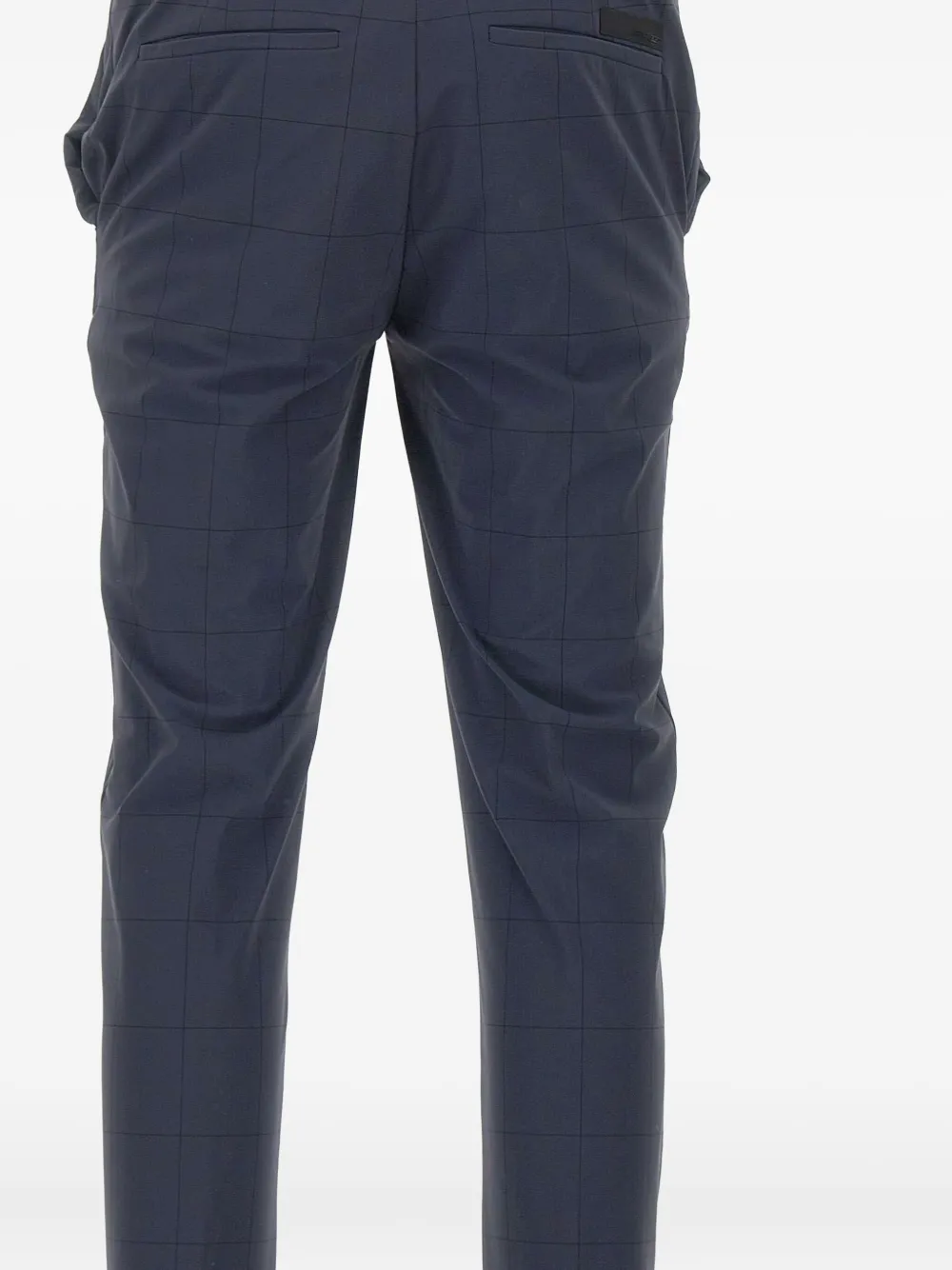RRD Geruite pantalon Blauw