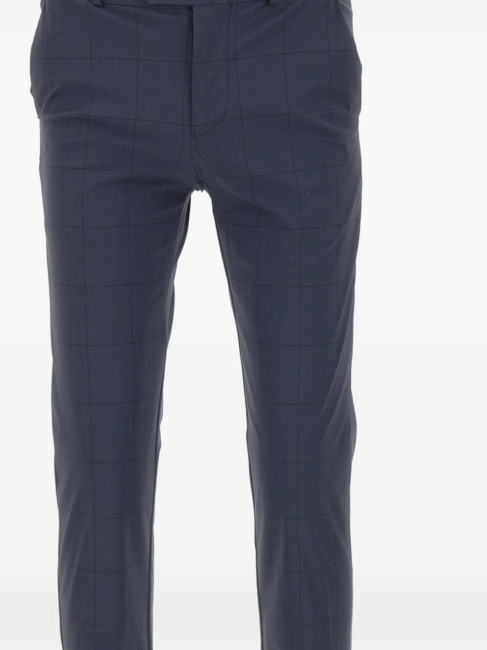 RRD Geruite pantalon Blauw