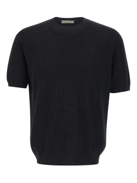 Filippo De Laurentiis ribbed short-sleeve T-shirt