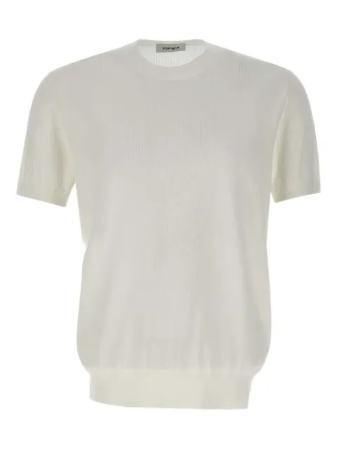 Kangra playera tejida de canalé