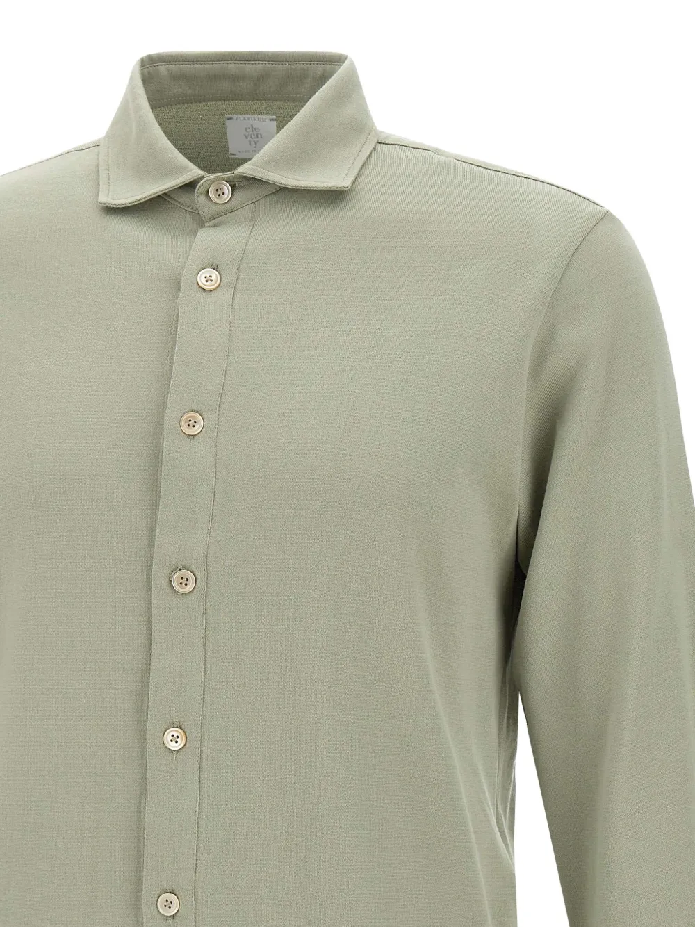 Eleventy Button-up overhemd Groen