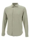Eleventy long-sleeve button-up shirt - Green