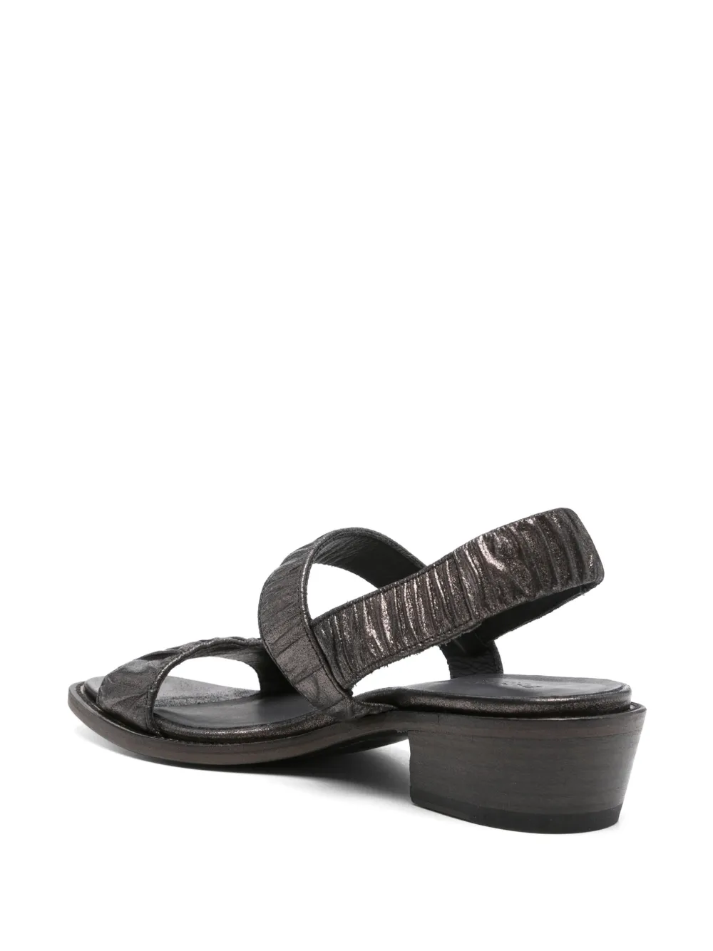 Pantanetti metallic sandals Grey