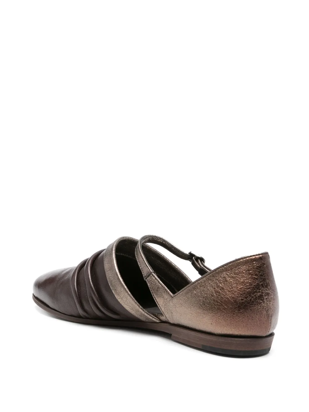 Pantanetti metallic sandals Black