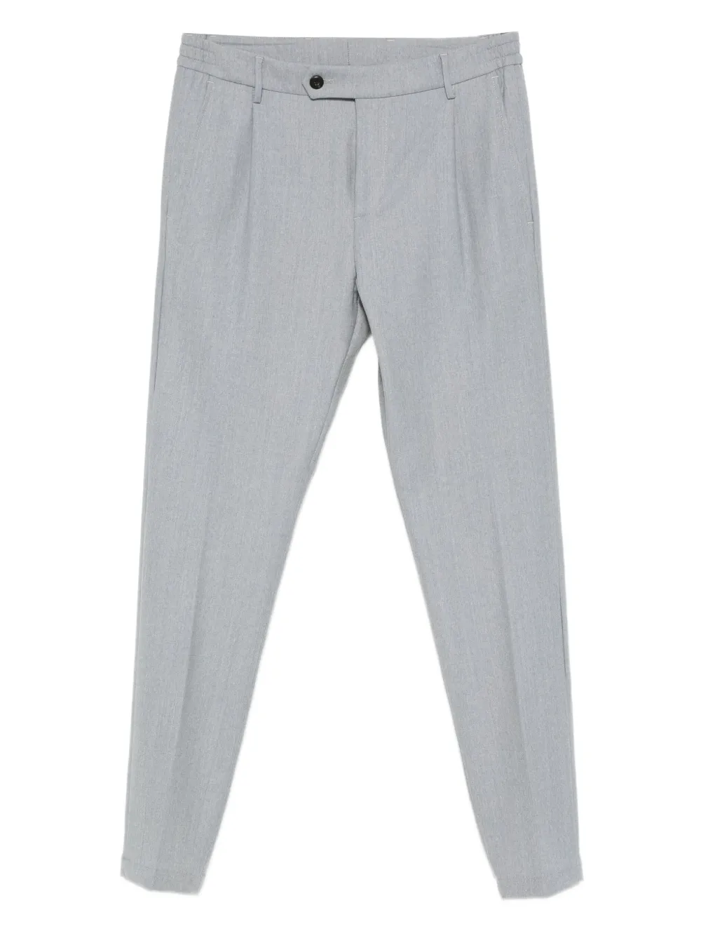 Eleventy pleated-front trousers Blauw