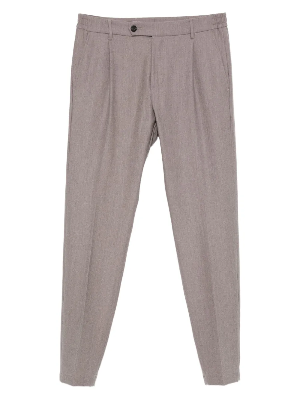 Eleventy pleated-front trousers Bruin