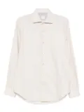 Eleventy long-sleeve button-fastening shirt - Neutrals