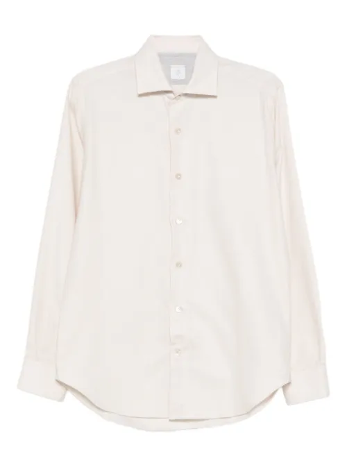 Chemise boutonnée à manches longues - Eleventy - Modalova