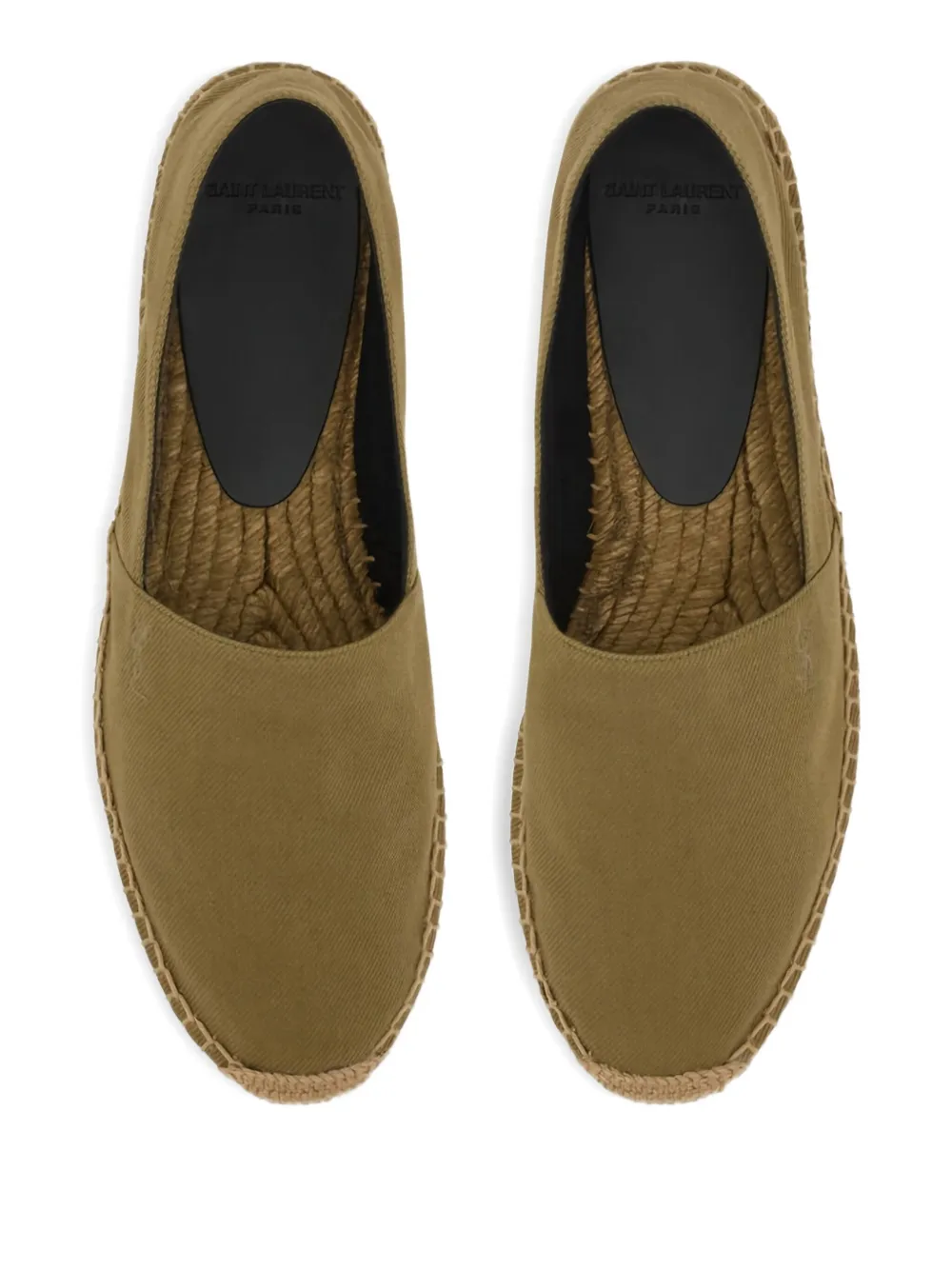 Saint Laurent Katoenen espadrilles Bruin