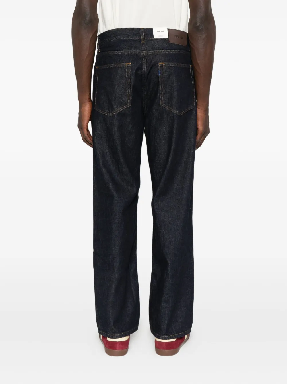 NN07 Otis wide-leg jeans Blauw