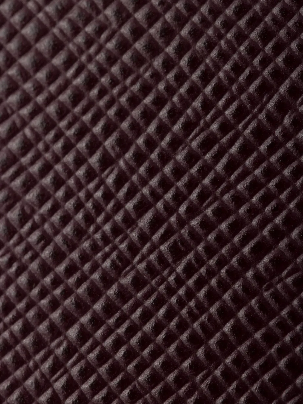 Prada iPhone 16 Pro hoesje van saffiano leer Bruin